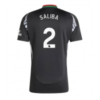 Arsenal William Saliba #2 Bortedrakt 2024-25 Kortermet